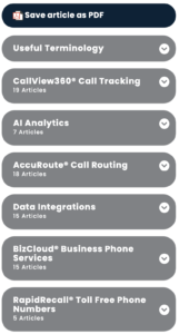 knowledge-base-call-tracking-software-menu